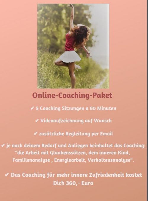 Online-Coaching-Paket 3Stunden Online-Coaching-Paket 3Stunden